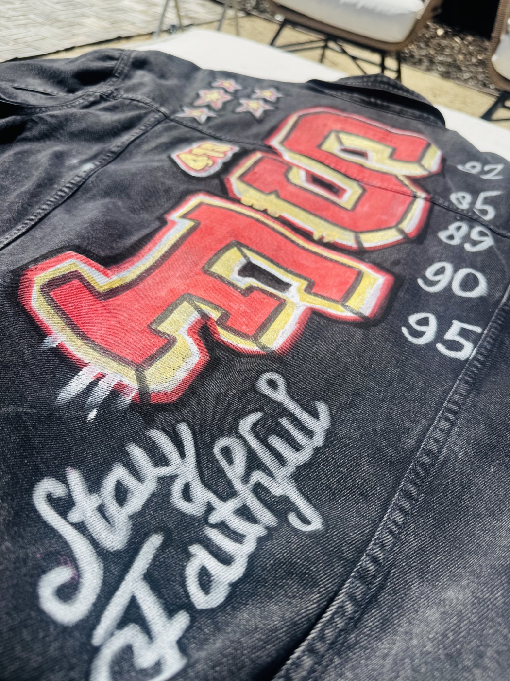 SF jacket detail