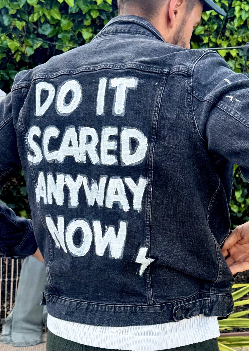 Do It Scared Anyway Now — worn