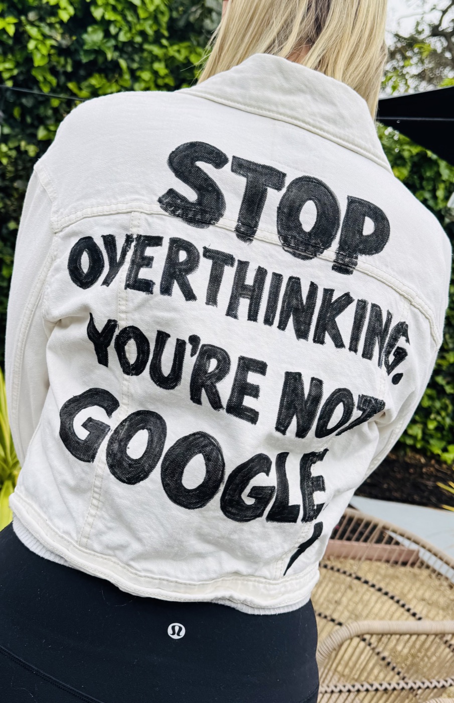 Stop Overthinking You're Not Google — worn